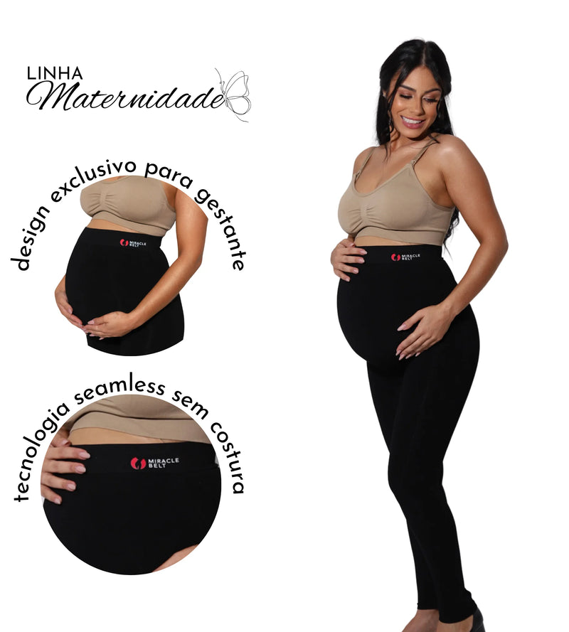 Legging Maternidade sem costura